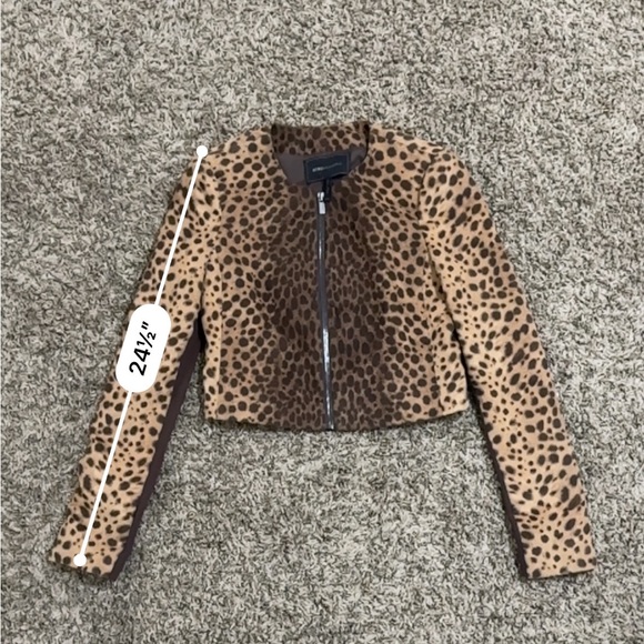 BCBGMAXAZRIA Animal Print Jacket - Picture 6 of 6